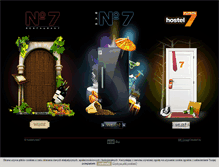 Tablet Screenshot of number7.pl